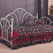 Daybeds by Coaster Traditional Twin Daybed with Metal Fan Back