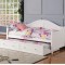 Daybeds by Coaster White Wooden Daybed with Trundle